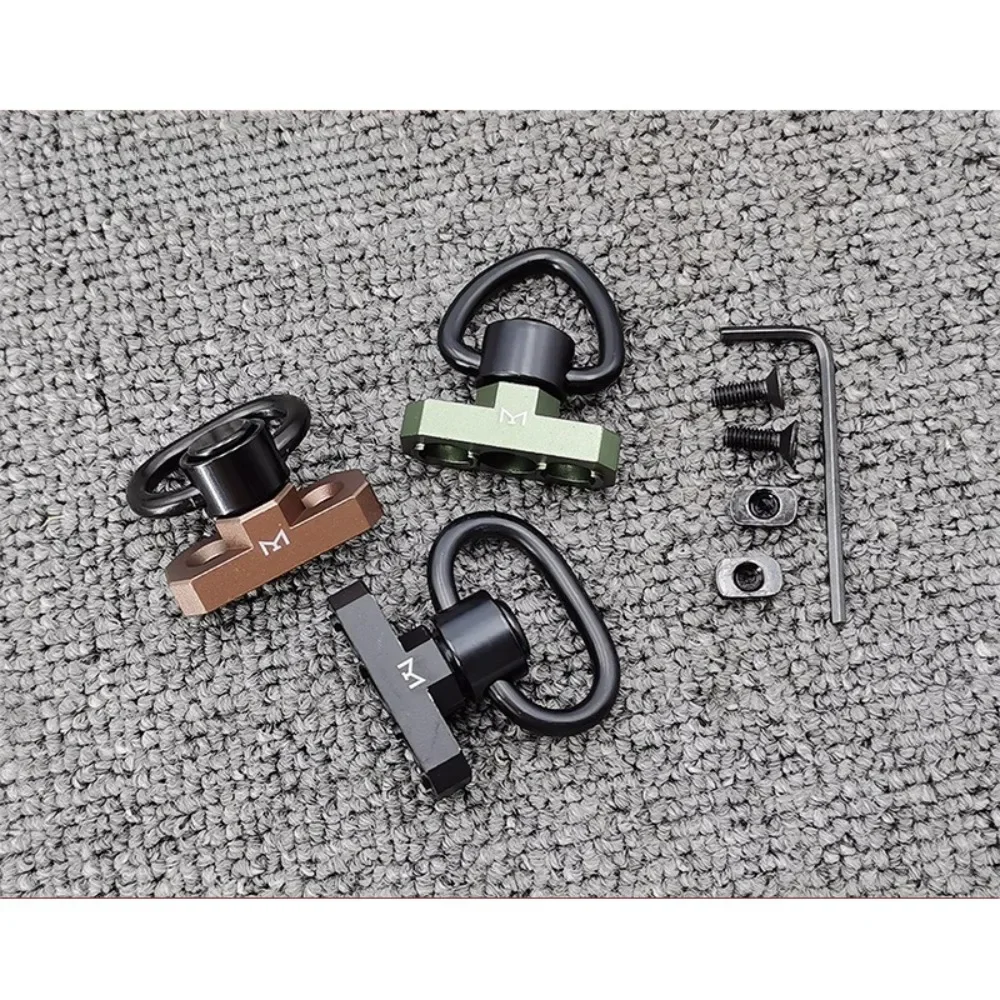 

Buckle Single Point Strap Ring Lanyard Combination Toy Accessories Metal LDT/BCM/MLOK System QD Buckle Strap
