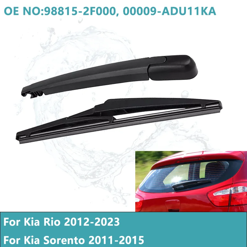 Car Wiper 11 Rear Wiper Blade For Kia Sorento MK2 2009 – 2014 Clean Windshield Windscreen Rear Wiper 988152P000