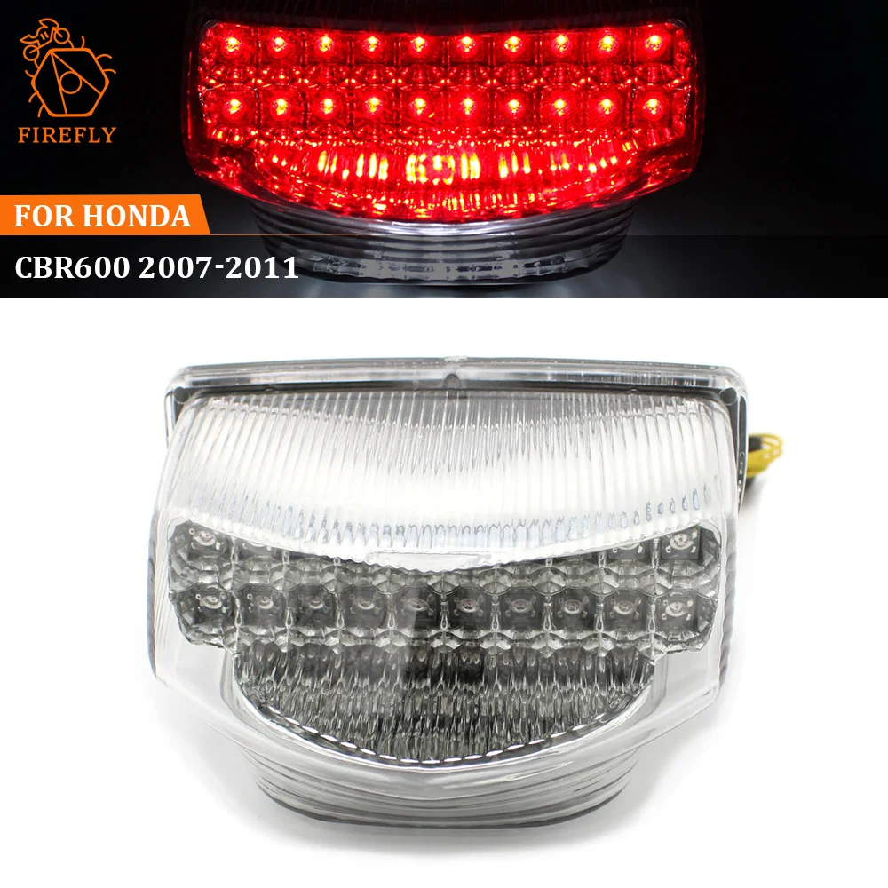 

For HONDA CBR600 2007-2011 Motorcycle Rear Turn Signal Tail Stop Light Lamp Integ Integrated Cbr 600 Rr Cbr600 Rr 07 08 09 20 11