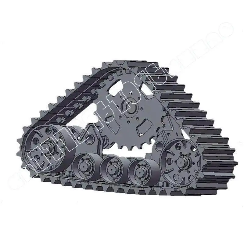 

Triangular Track Wheel Anti-sag Triangular Track for Agricultural Machinery Modified Agricultural Harvester Automobile