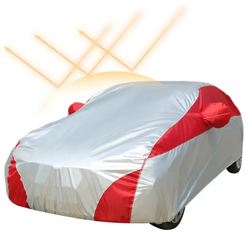 

Car Cover Waterproof All Weather Full Car Covers UV Resistant All-Weather UV Resistant Snowproof Car Body Covers Outdoor Indoor