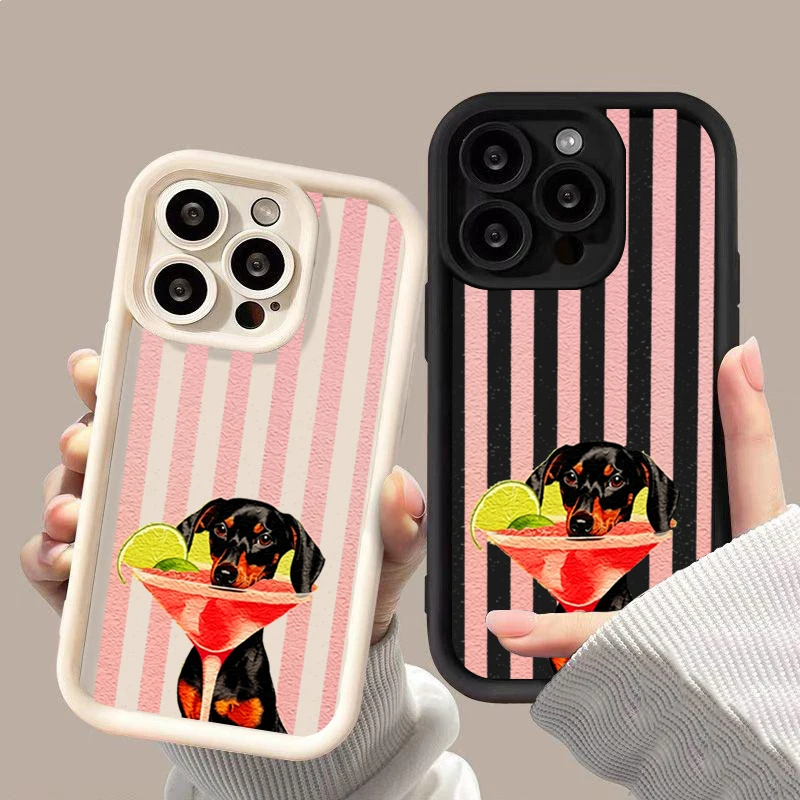 Милый чехол для телефона с принтом в полоску для Xiaomi Poco X7 Pro X6 F7 Pro F6 F5 X5 F3 M6 Pro, противоударный, из мягкого силикона, с бампером