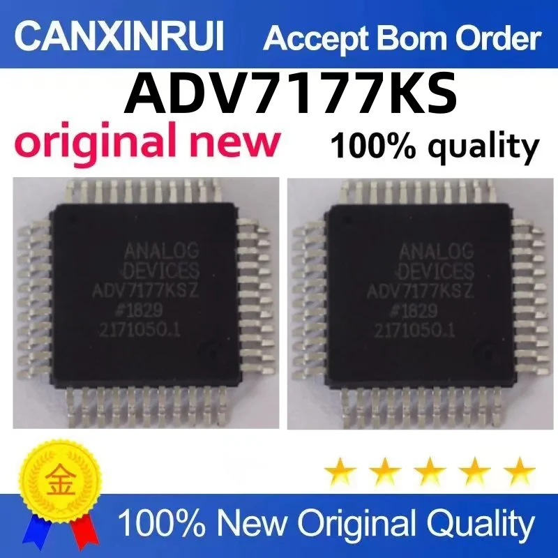 ADV7177 ADV7177KS ADV7177KSZ QFP44 top-box codec interface IC