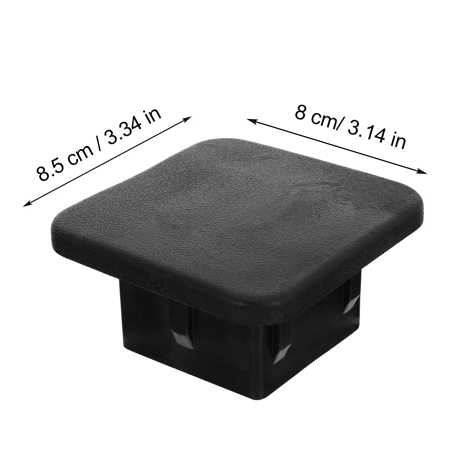 Trailer Tube Cover Plug Durable Waterproof Protection For Receiver Tube Hitch Cap Fit Standard 2 Inch Trailer Hitch Cover