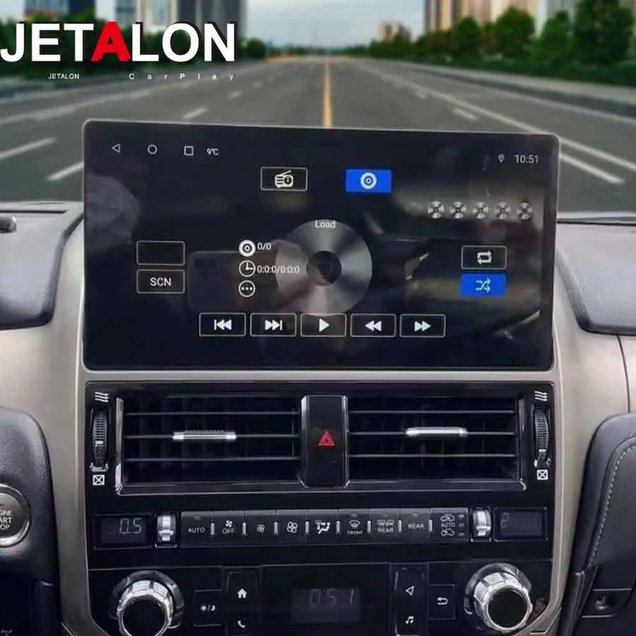 

10,9-дюймовый мультимедийный GPS-плеер для Lexus GX400 GX460 2008-2021, обновление до версии 2024 года, Android 14, Carplay, DSP, автомобильное радио