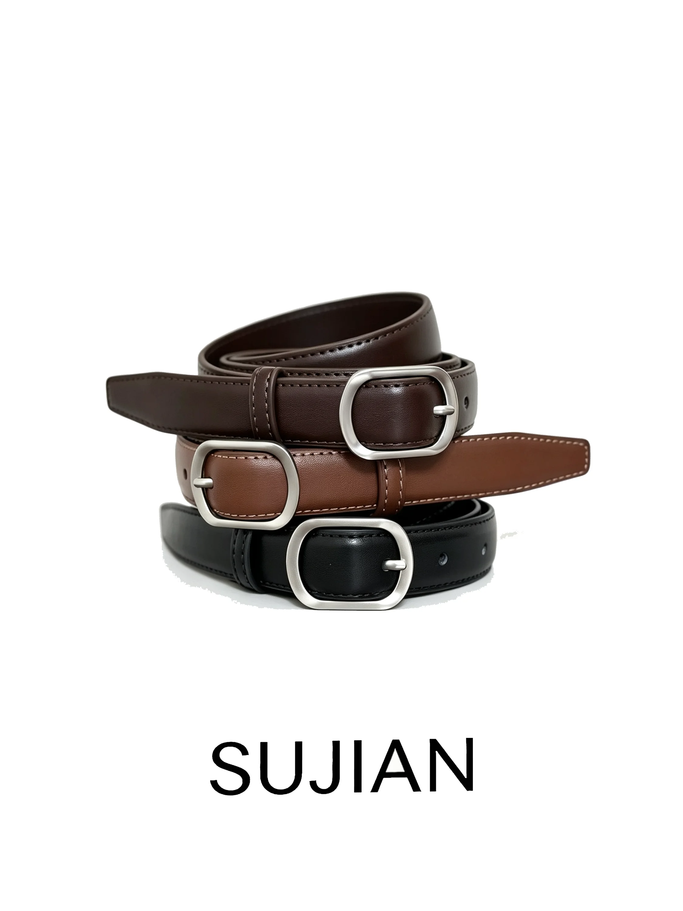 elegant-casual-versatile-women's-leather-belt-high-end-genuine-leather-for-jeans-skirts-pants-stylish-accessory