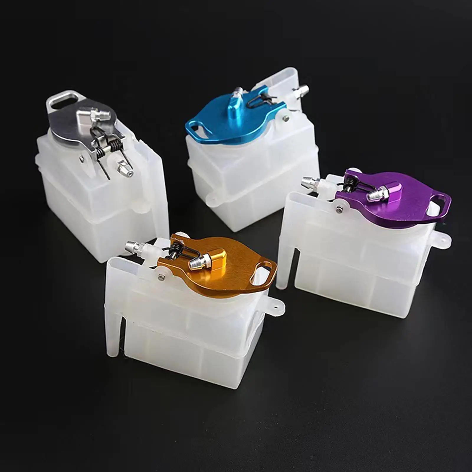 Zbiornik paliwa RC 02004 do samochodów HSP w skali 1:10, nitro, na drogę, buggy, truck