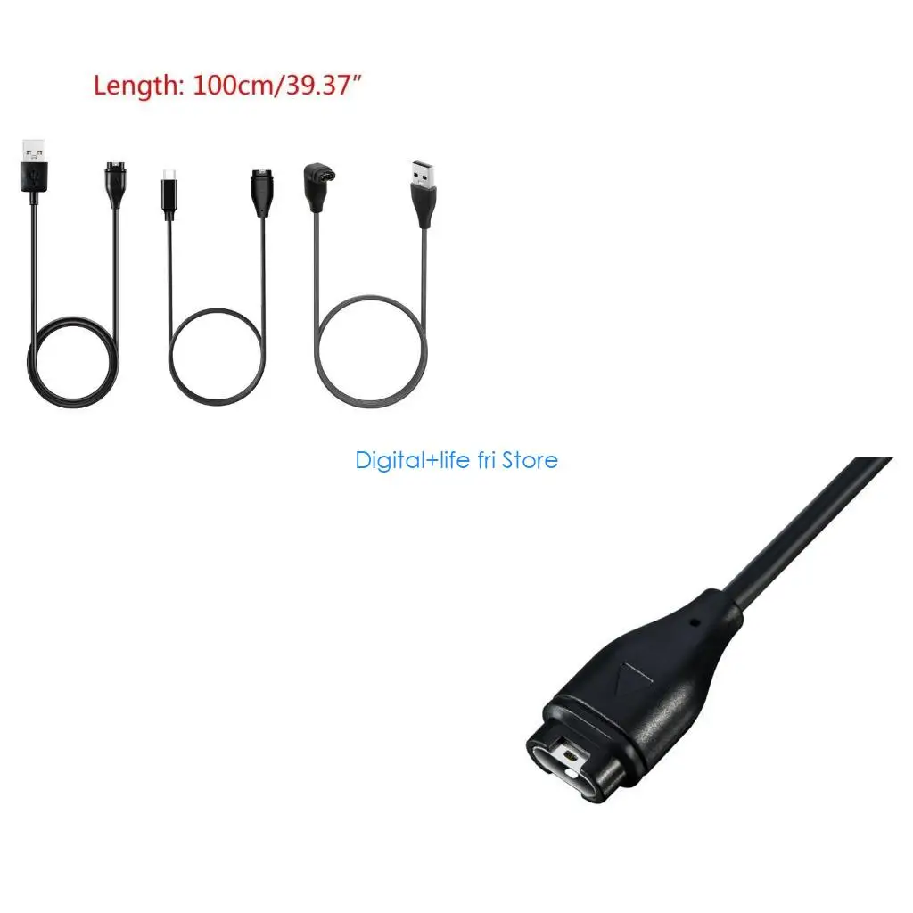 E06D Suitable for Approach S70/Epix Gen2 Power Adapter Fast Charging Cable Dock Bracket Smartwatch Holder Station