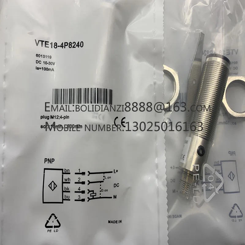 

The brand-new original sensor VTE18-4P8240 VTE18-4N8240 VTE18-3P8240 VTE18-4P8940 VTE18-3P8940 One year warranty in stock