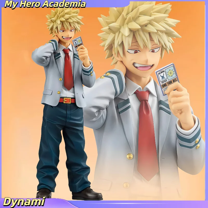 

New My Hero Academia Dynamight School Uniform Standing Figure Model Anime Character Surrounding Fans Collection Model Ornament