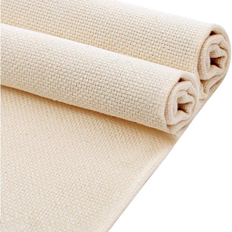 New Punch Needle Cloth Fabric, Needlework Embroidery Fabric For Punch Needle And Rug-Punch, 26.4 X 19.6 Inch