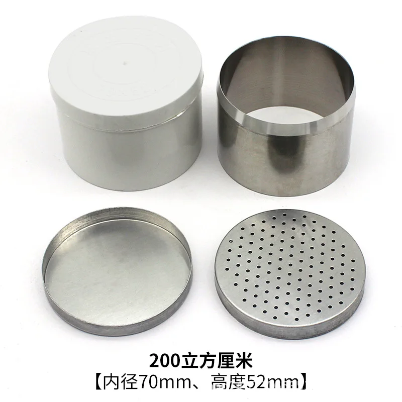 for 100 Cubic Ring Knife for 200 Cubic Earth Taking Ring Knife 304 Stainless Steel Earth Taking Device Bottom Cover