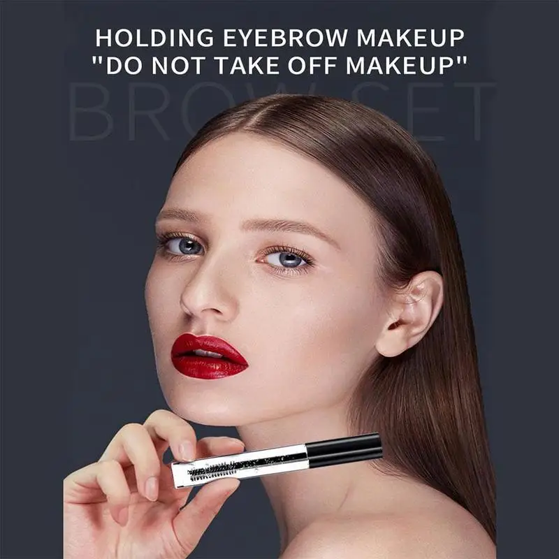 Kosmetik klares Augenbrauen gel langlebiges Wimpern fixgel wasserdichtes transparentes Augenbrauen-Fixgel für Augenbrauen-Make-up-Tool – Detail 4