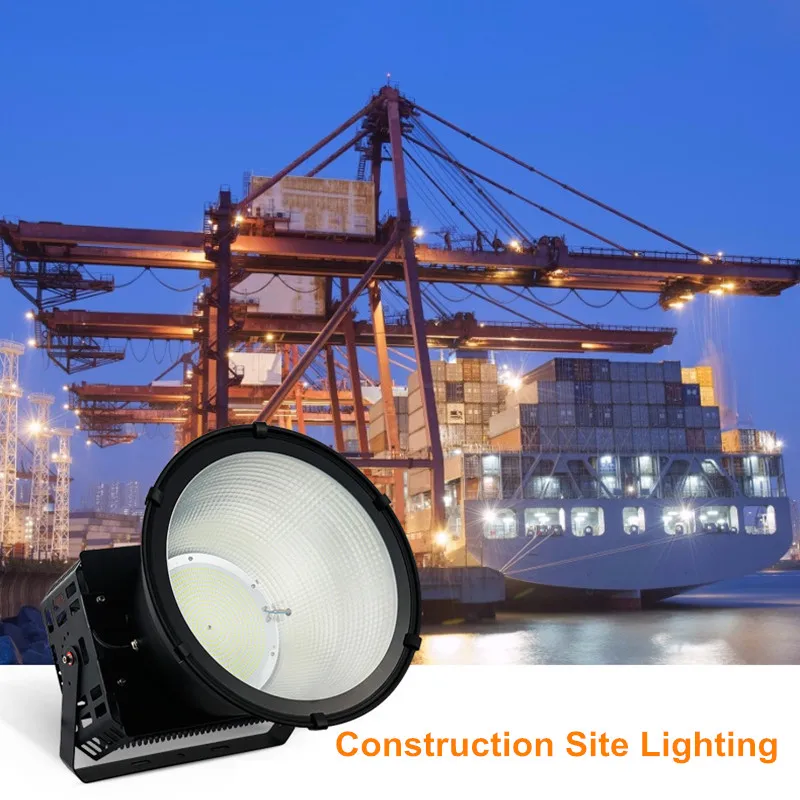 

Led Tower Crane Light Construction Site Lighting Super Bright Outdoor Waterproof Floodlight for Billboards Parks Gymnasiums