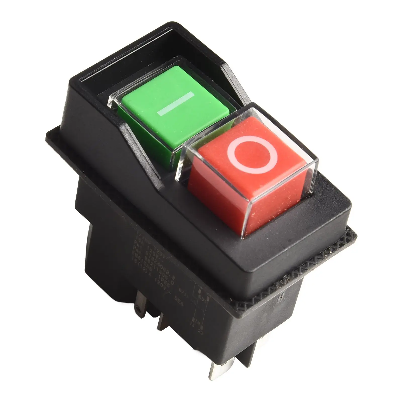 1/2HP Switch 120V Electromagnetic Switch Quick Disconnection Reliable Performance Silver-nickel Alloy Contacts Brake Function