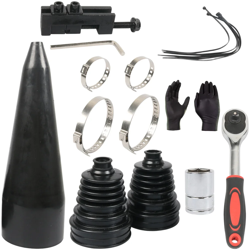 For CV Joint Dust Cap Kit Including Installation Tools and FOR For CV Grease for Smooth Operation and Reduced Component Wear