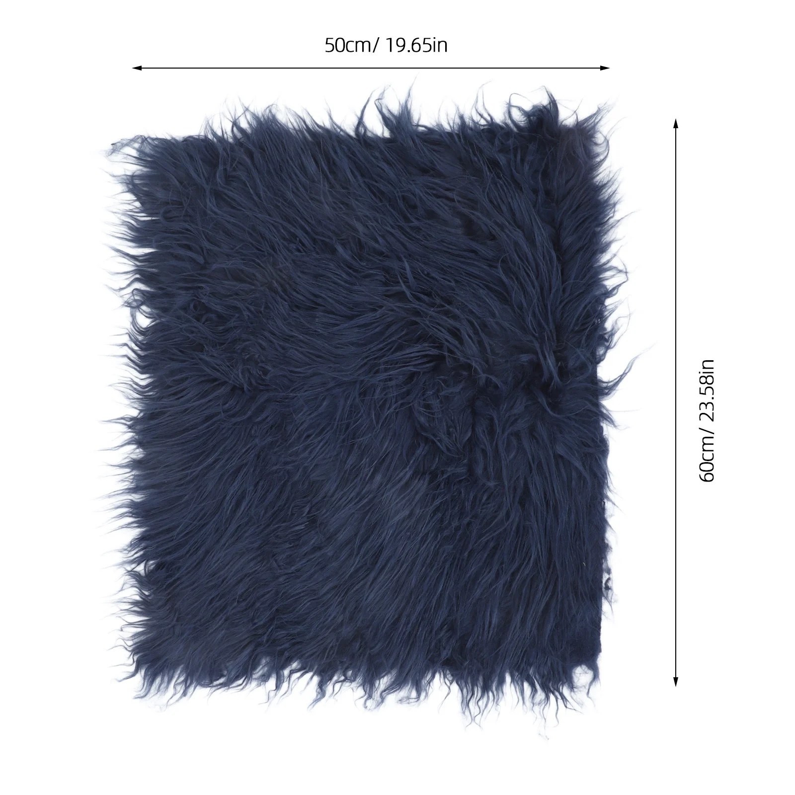 بطانية أطفال حديثي الولادة، حصيرة متينة ناعمة للرضع، دعامة صور باللون الأزرق الداكن لحديثي الولادة، بطانية تصوير للرضع #6