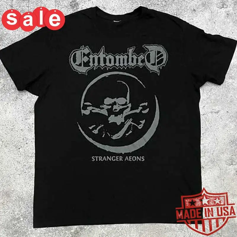 New Entombed Band Stranger Aeons For Fans S 5Xl T Shirt