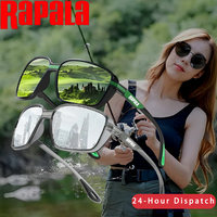 Rapala Polarized Fishing & Driving Sunglasses for Men - UV400 Anti Glare Outdoor Sports Eyewear for Hiking Cycling