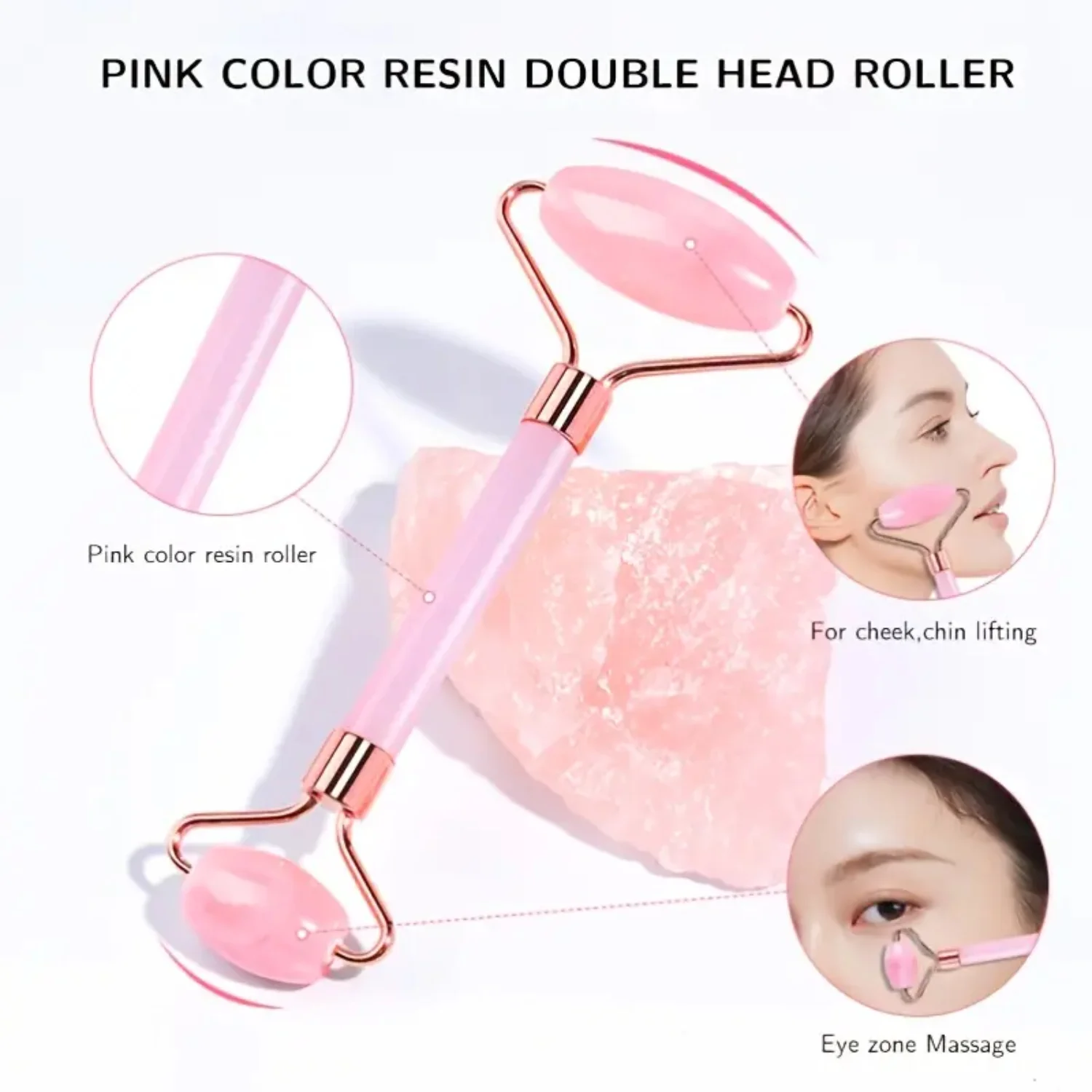 1pc Facial Gua Sha Scraping Massage Tool, Premium Guasha Board for Face and Body Relief