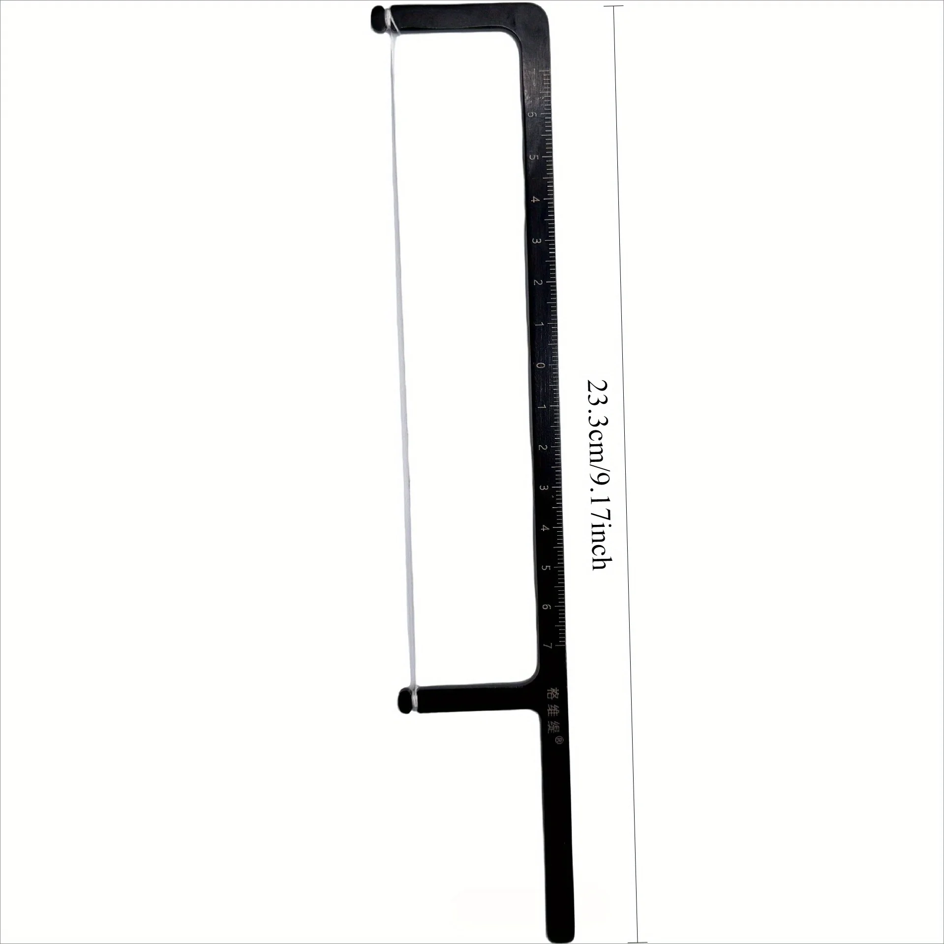 Eyebrow Mapping Ruler Caliper, Precise Microblading Tool for Perfect Symmetric Shapes, Easy Makeup Stencil & Shaping Guide