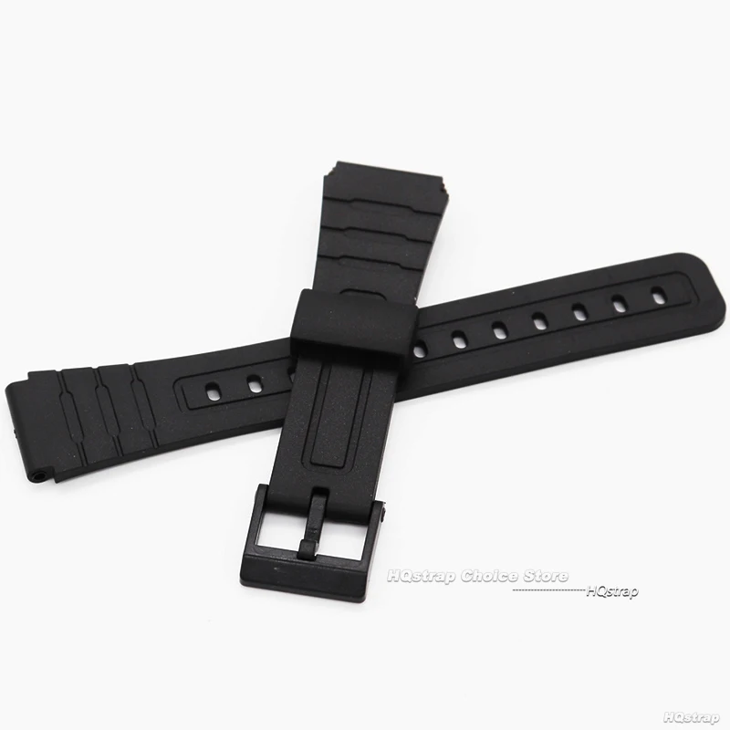 18 20 22mm Silicone Bracelet for CASIO W800H SGW400 Wristband for F84 F91W AE1200/1300 A158/168 F105/108 Resin Strap 12 14 16mm