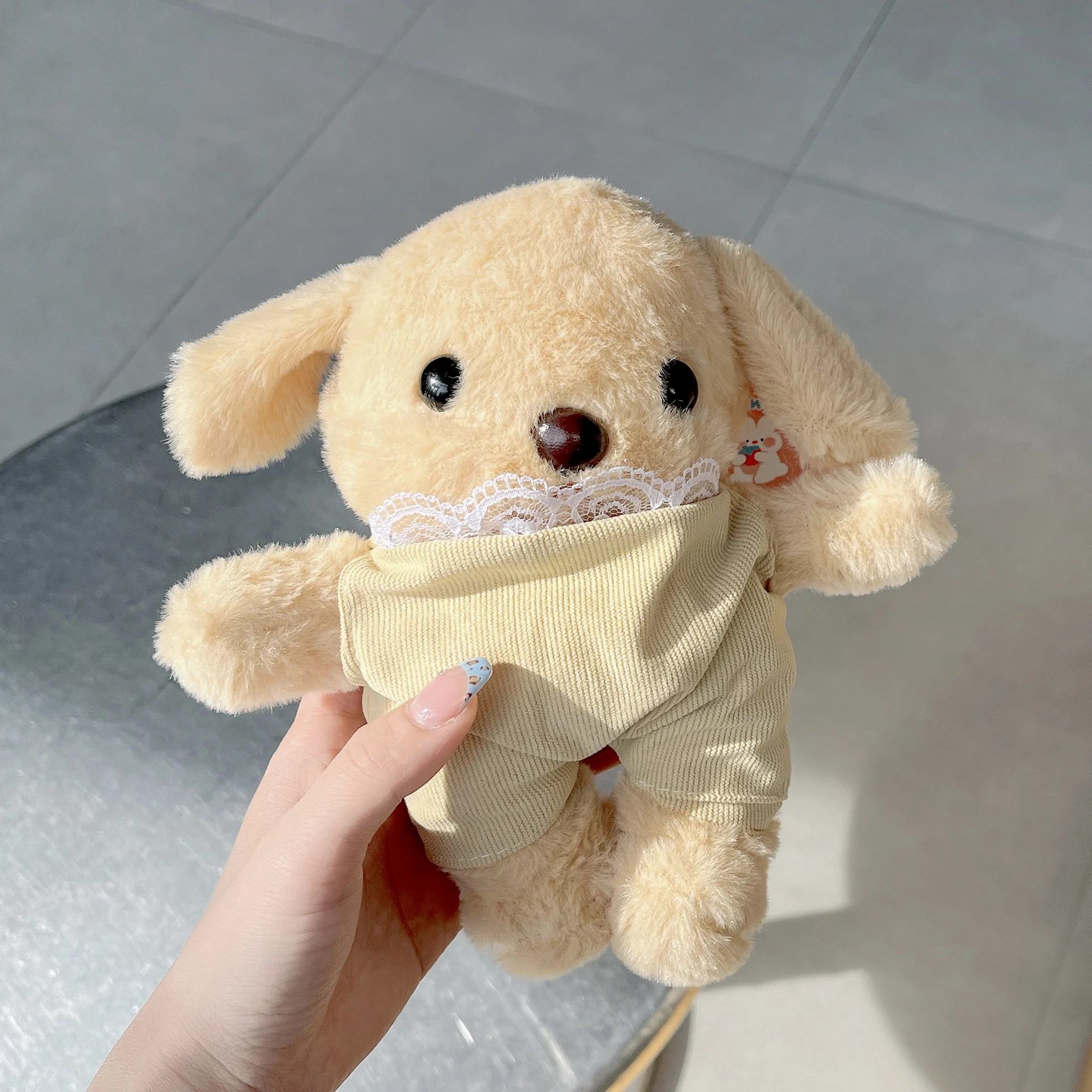 Cartoon Cute Plush Doll Dog  Fluffy Earphone Protective Cases for Apple  AirPods 4 3 2 1 headphone cover Winter Gift