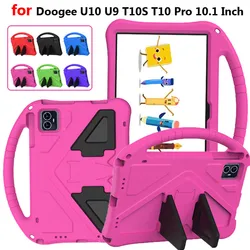 Case for Doogee U10 U9 T10S T10 Pro 10.1 Inch Casing EVA Kids Child Safety Tablet Protection Shockproof Foam and Anti-fall Cover
