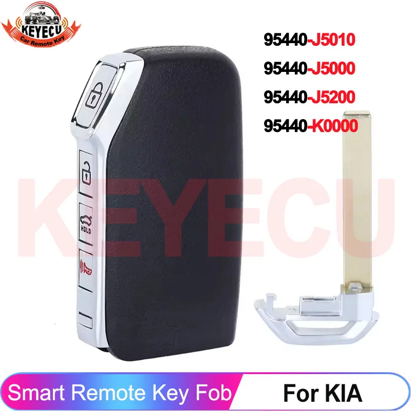 กุญแจรีโมท KEYECU 95440-J5200 95440-K0000 95440-J5000 95440-J5010 สำหรับรถยนต์ KIA Stinger K900 Soul ปี 2018 2019 2020 รุ่น Smart 95440-J6000