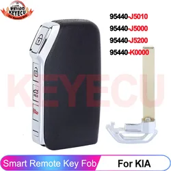 KEYECU 95440-J5000 95440-J5010 95440-J5200 For KIA Stinger 2017 2018 2019 2020 2021 FCC ID: TQ8-FOB-4F15 Smart Remote Key 433MHz