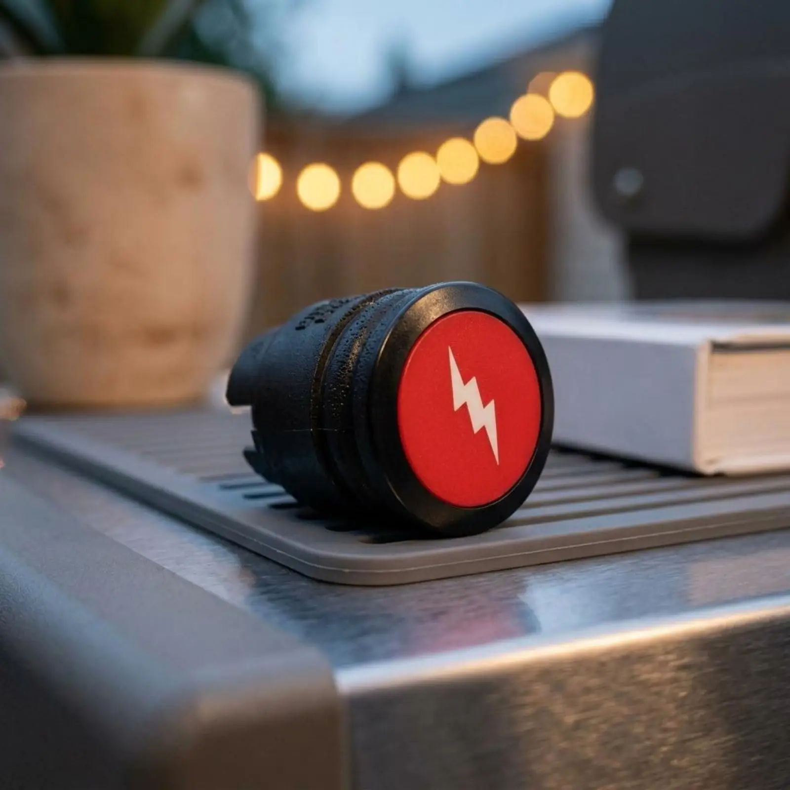 Grill Igniter Button Cap Spark Bolt Symbol Igniter Button Cap Red Face