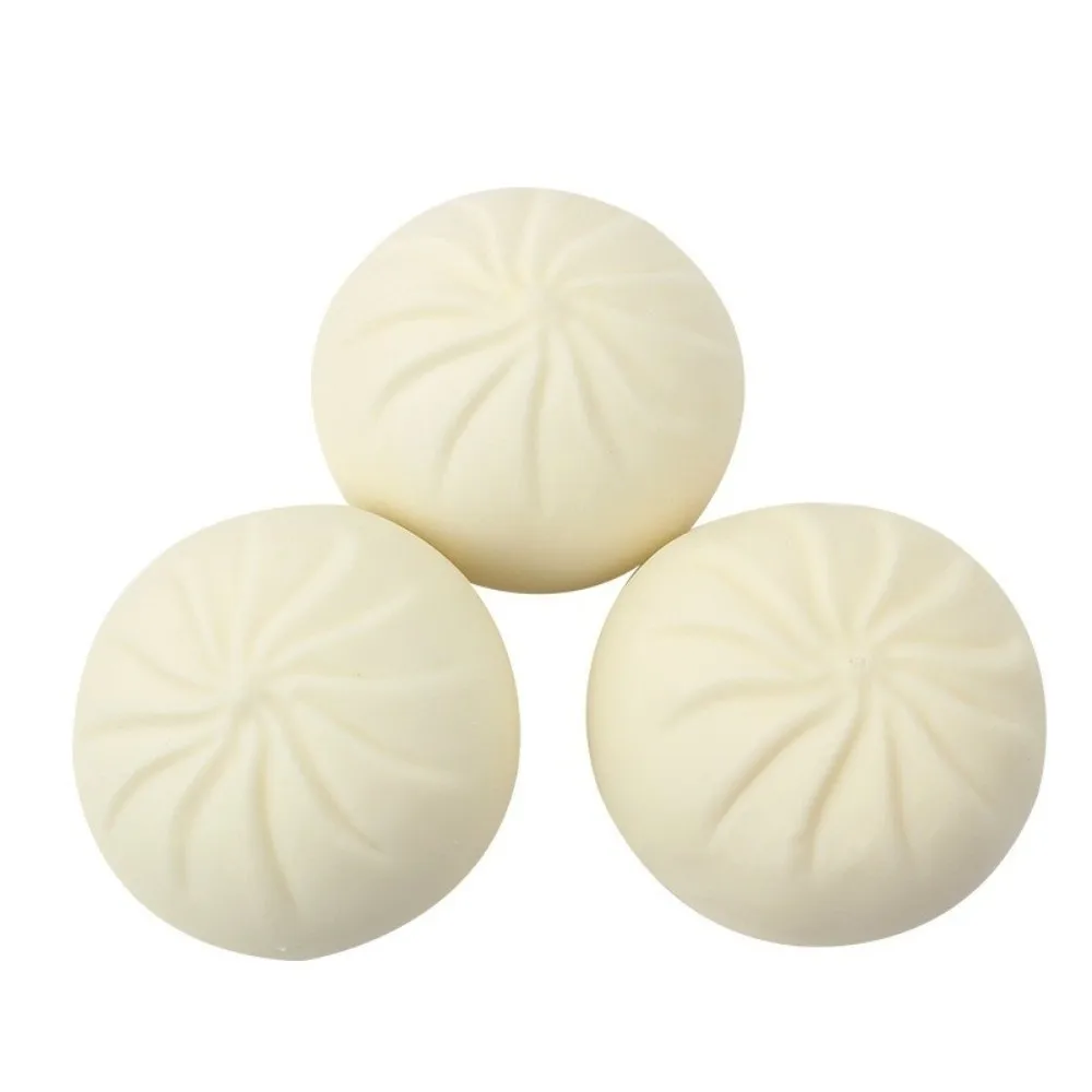 Soft TPR Stress Relief Fidget Novelty Design Relief Sensory Squeeze Steamer Case Giant Dumpling Squishy Desk