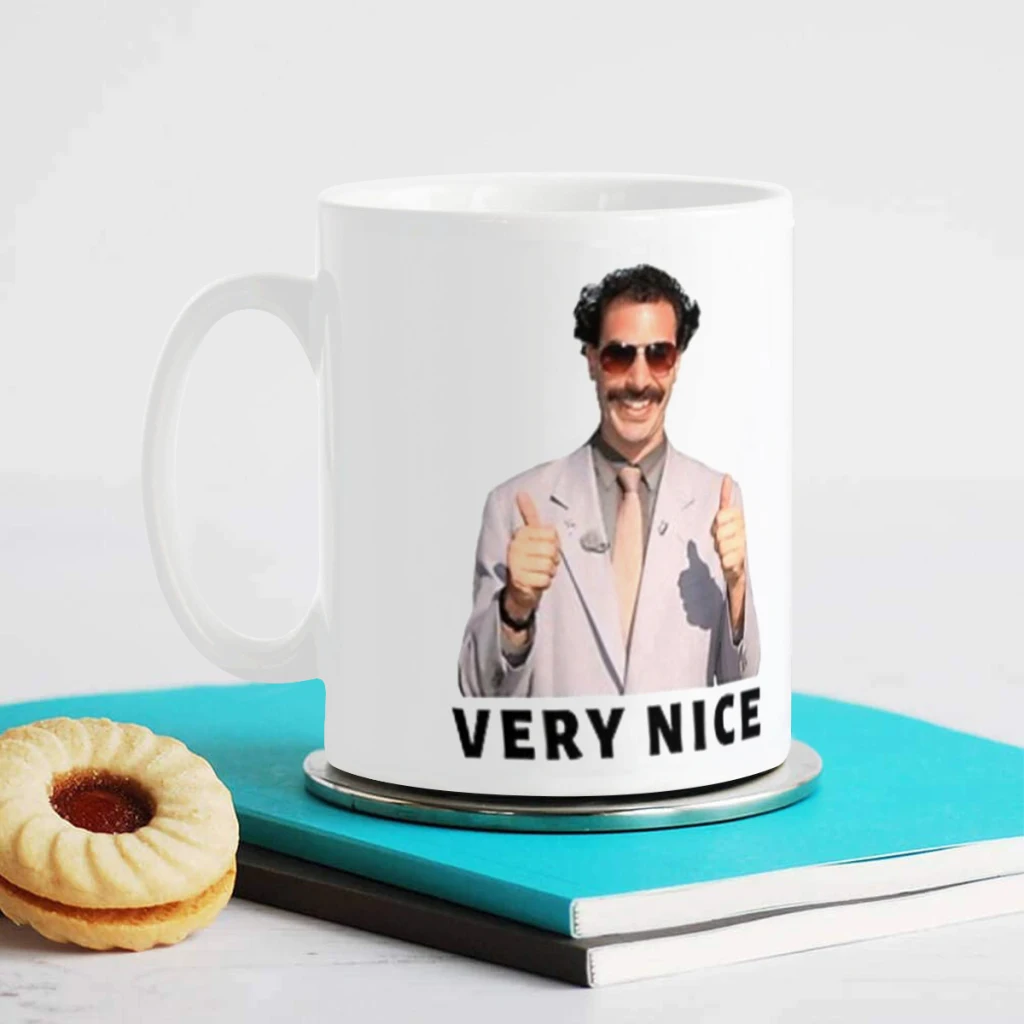 Borat Very Nice Tea Coffee Mugs Bachelorette Party Team Groomsman Cups Wedding Gifts