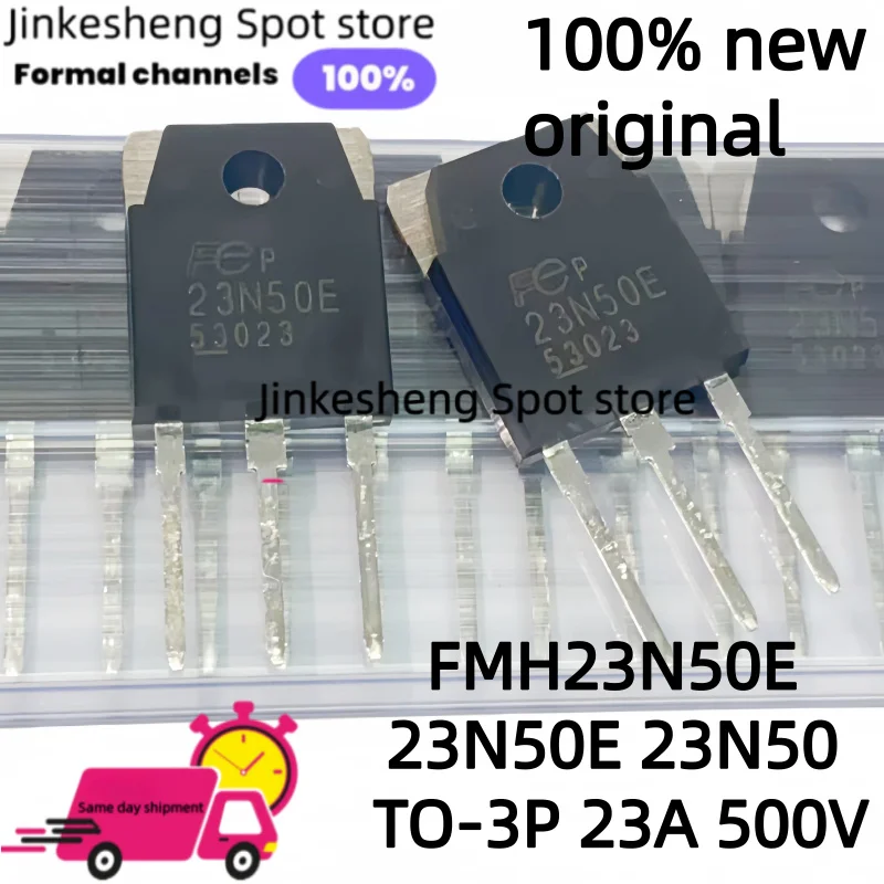 5-10-30 وحدات/مجموعة FMH23N50E 23N50E 23N50 TO-3P 23A 500V ترانزستور MOSFET قوة قناة N جديد تمامًا وأصلي 100%
