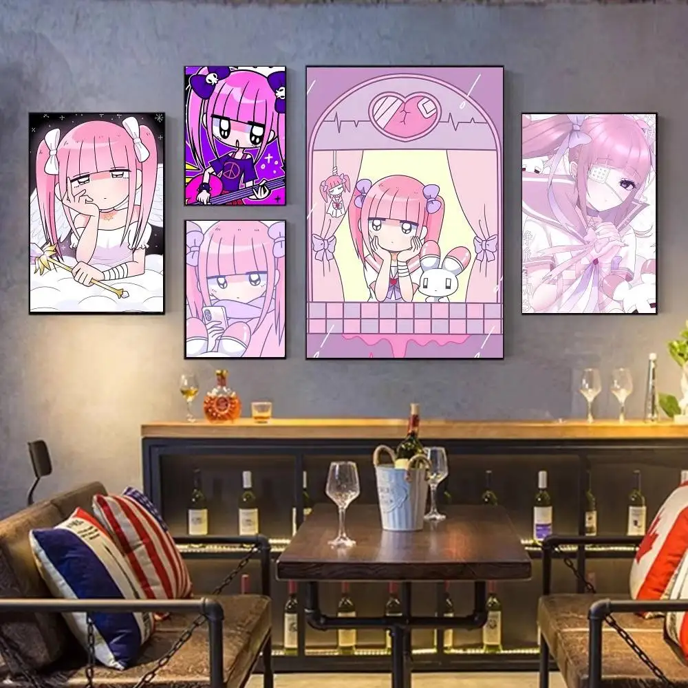 

Menhera Chan Girl Classic Wall Art, Canvas Print Poster, Suitable for Home, Living Room, Room Decoration Painting