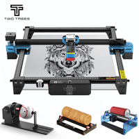 Twotrees 40W/80W Laser Engraving Machine TTS-55 PRO/TTS-10 PRO With Y-axis Rotary Roller Wood MDF Acrylic Metal Laser Engraver