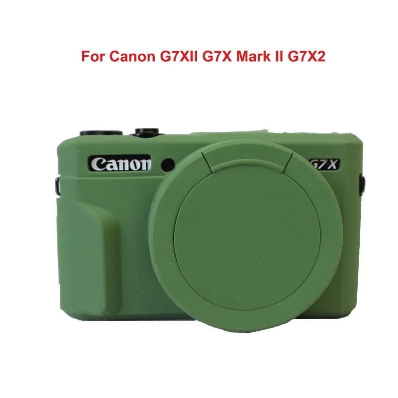 Dla Canon EOS R R5 R6 M50 G7X Mark II akcesoria fotograficzne torba gumowe etui lustrzanka ochronna miękka silikonowa obudowa Case