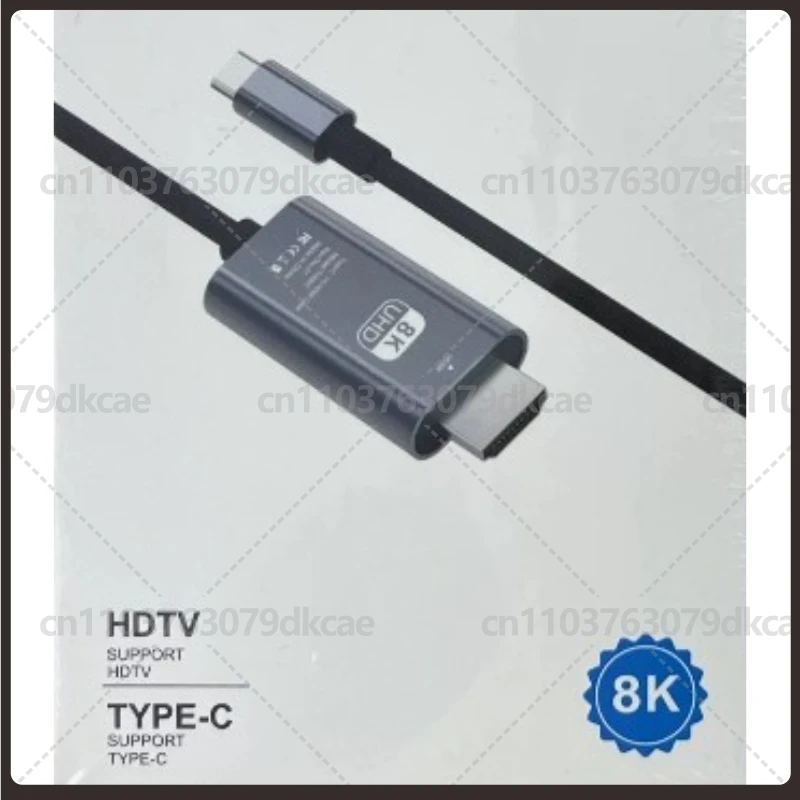 

Кабель USB-C - HDTV 4K 60 Гц, адаптер видео USB-C - HDTV, конвертер для дублирования экрана телефона и ноутбука (2 шт.)
