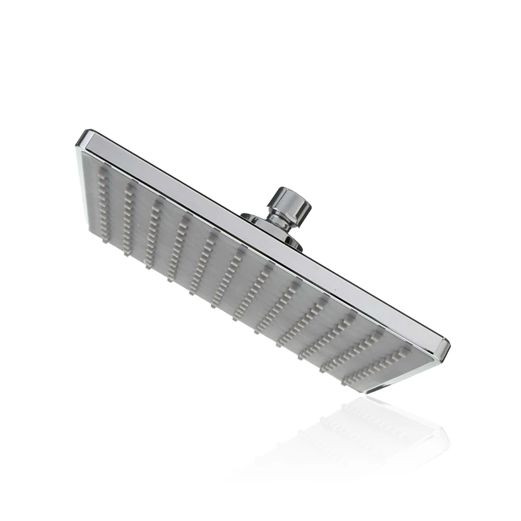 8 Polegada chuveiro quadrado poupança de água único spray grande superior chuva bico luxo banho spa pulverizador acessórios do banheiro