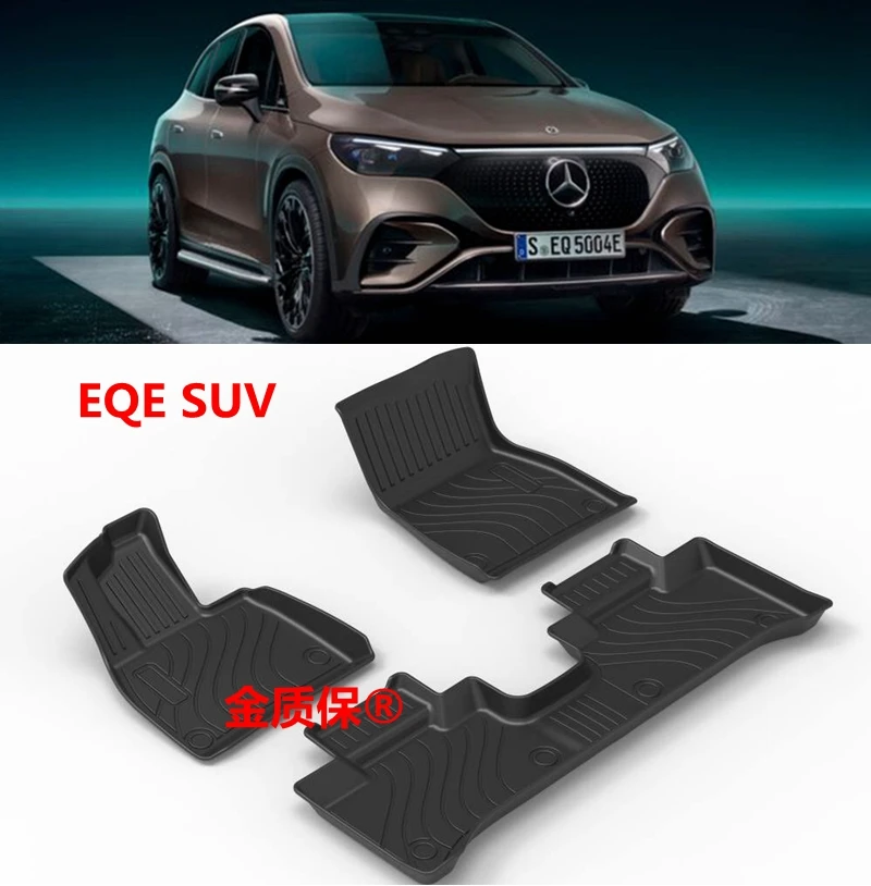 

2025 BENZ EQE SUV car carpet EQE SUV custom AllWeather car Floor Mat Fit For EQE350 EQE500 waterproof trunk mat floor mat