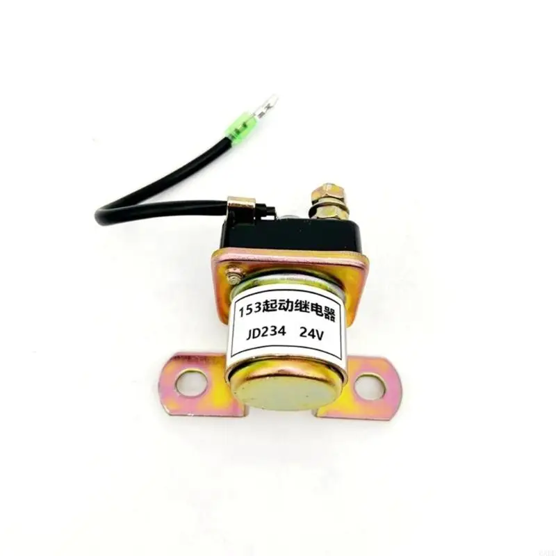 6XDF 12V 24V Heavy Duty Starter Solenoid Relays Replacement Simple Installs for ATV UTV  Engine Motorcycle Applications