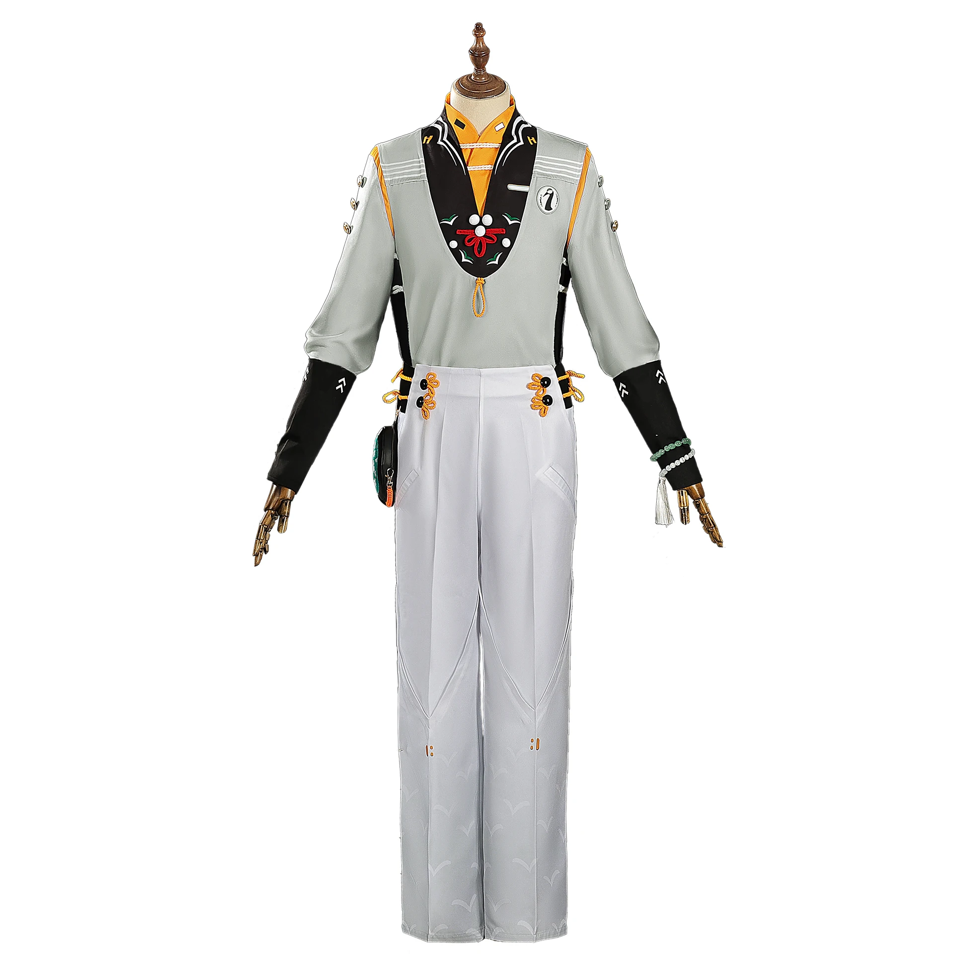 Irelia H Firefly From Honkai: Star Rail أزياء تنكرية لعبة اليراع الربيعية حرف اليد JK فستان نسائي