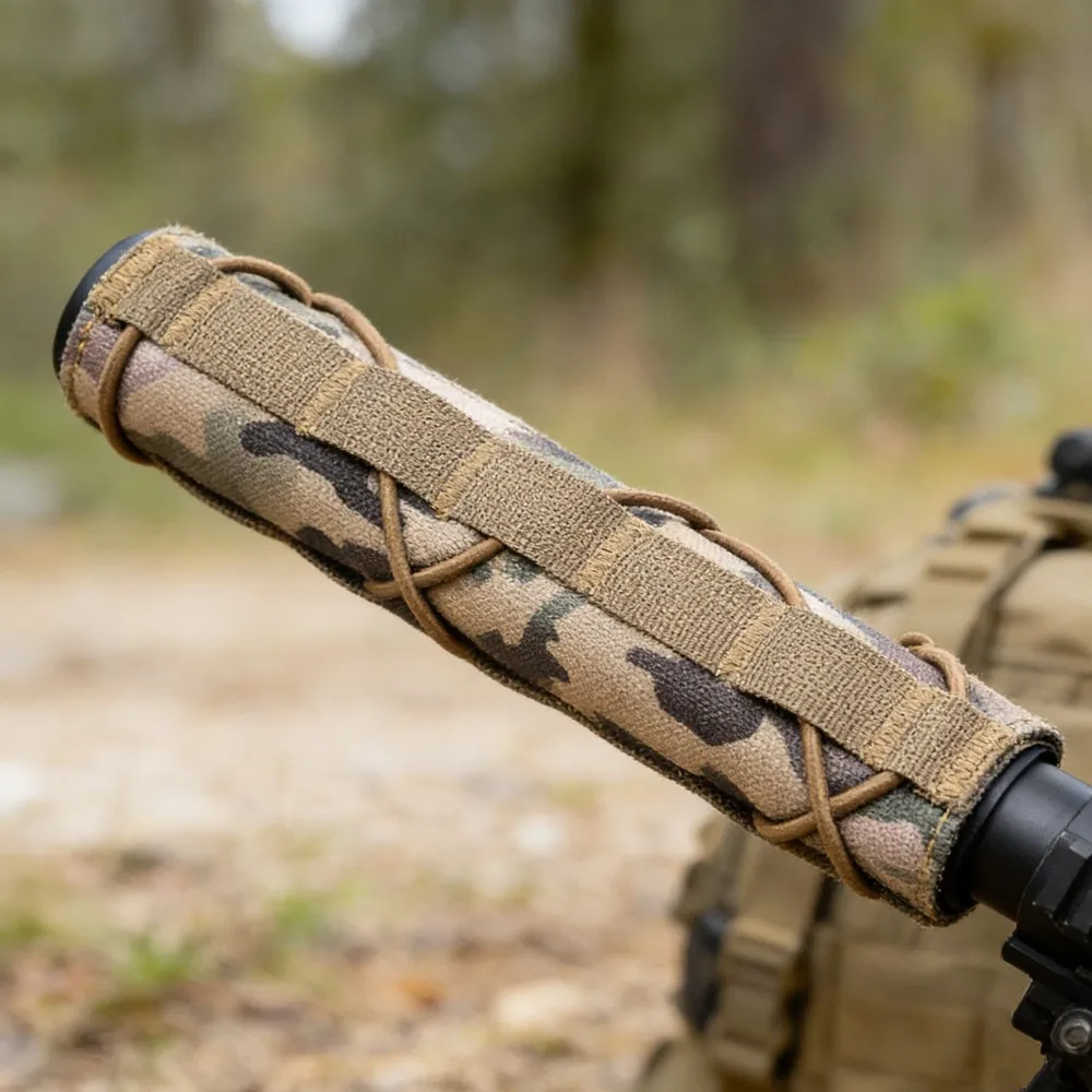 Taktische Scharfschützen-Abdeckung mit Wärmeisolierung und Tarnmuster für Jagd, Schießen und Outdoor-Einsatz – Detail 16