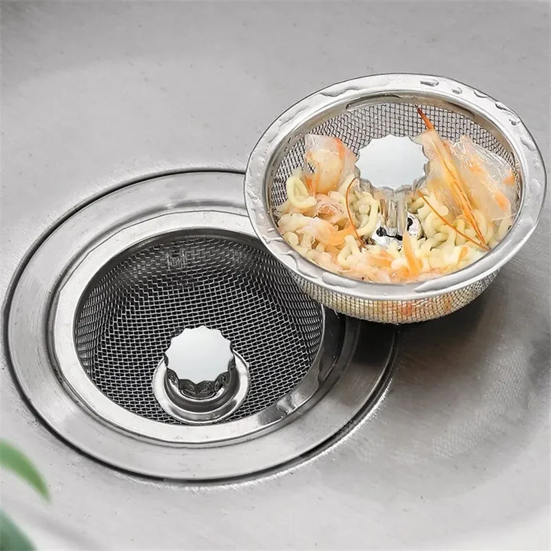 

Kitchen sink vegetable washing basin filter screen sink funnel dishwashing basin stainless steel floor drain sewer cage cover