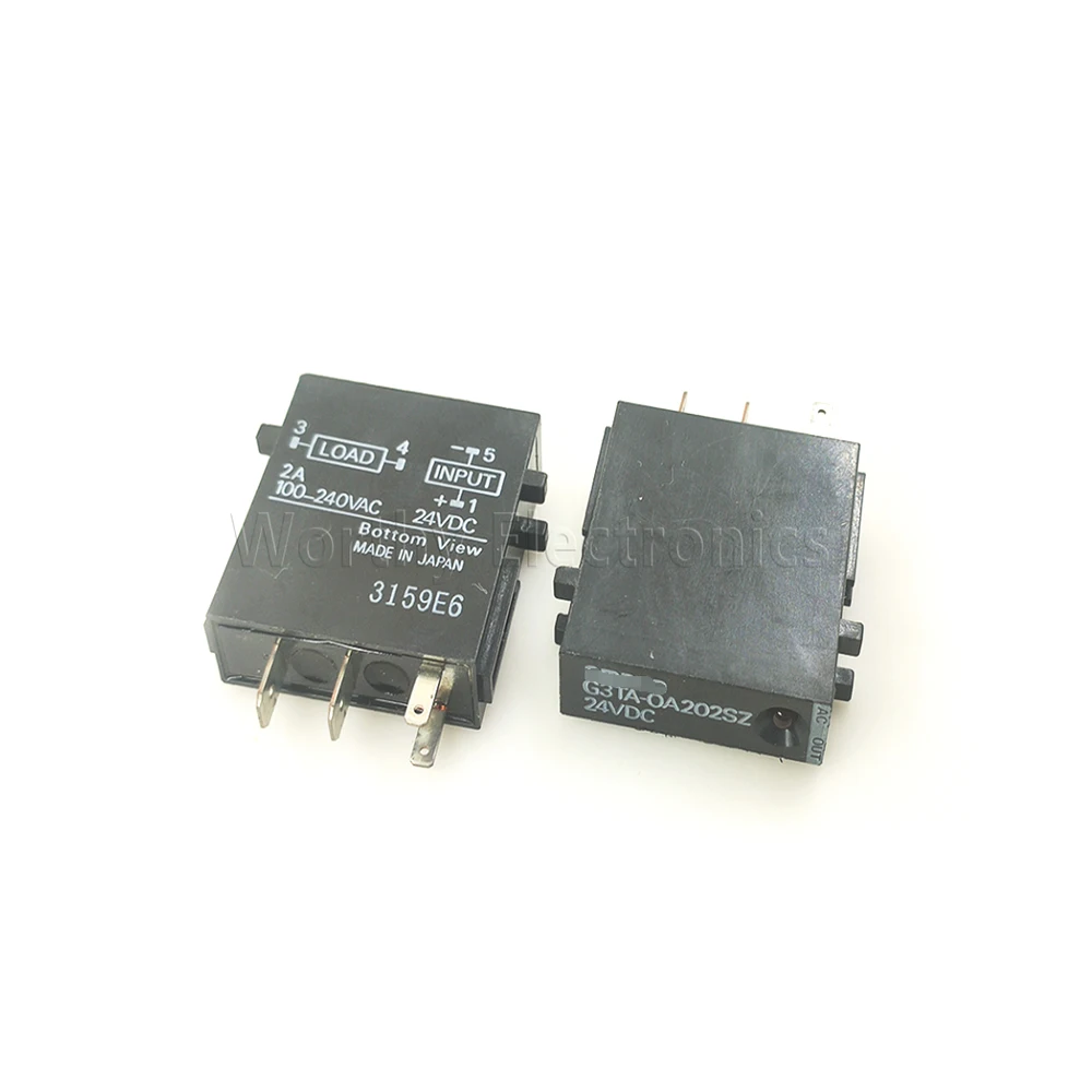 

Free shipping 10pcs/lot G3TA-OA202SZ 2A 12/24VDC 4-pin relay DIP4