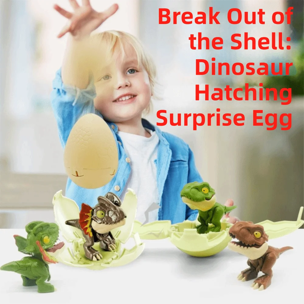 

Simulation Animal Dinosaur Egg Toy Movable Joints Transforming Feature Transforming Dinosaur Deformed Design