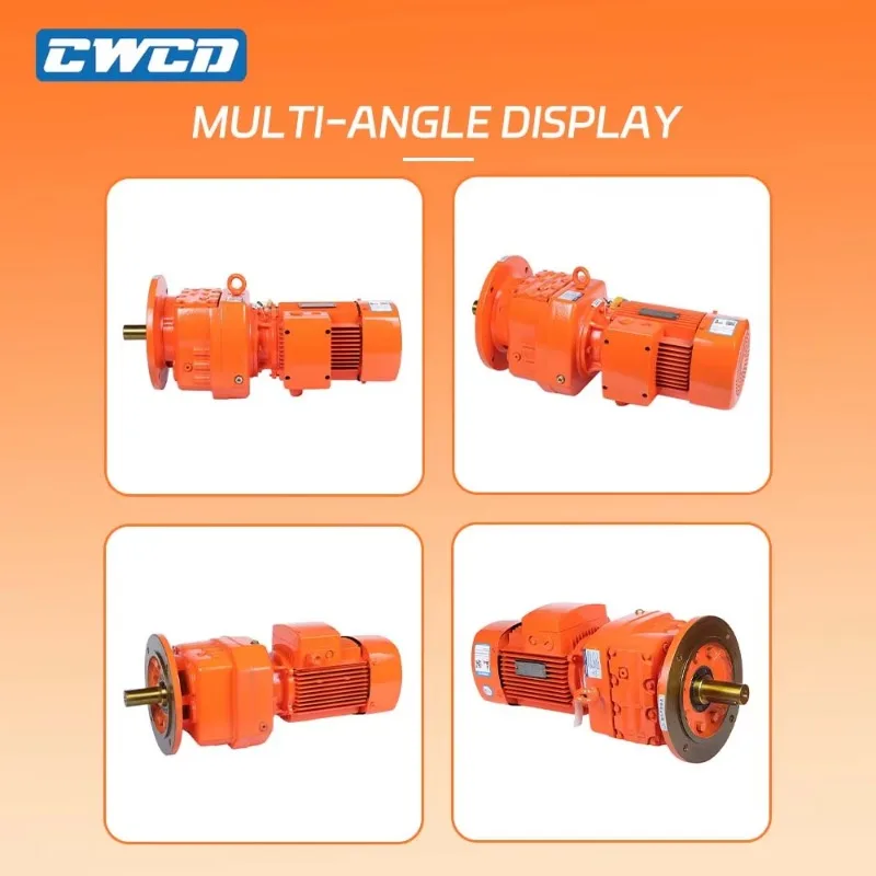 

Винтовая коробка передач серии R, электродвигатель, редуктор скорости, обратная коробка передач для линейного вала, коаксиальный мотор-редуктор