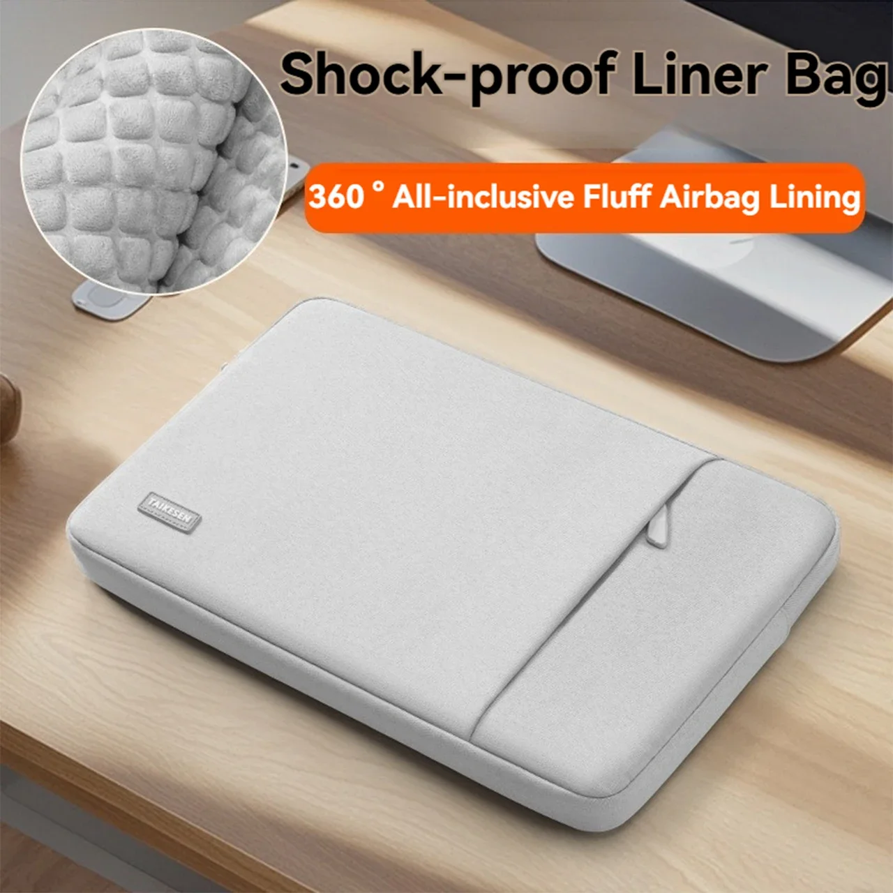 Laptop Sleeve Bag for Macbook Air Pro 16 Inch Notebook Pouch for Lenovo Xiaomi Asus HP Dell 13.3 14 15.6 Portable Bag Cover Case