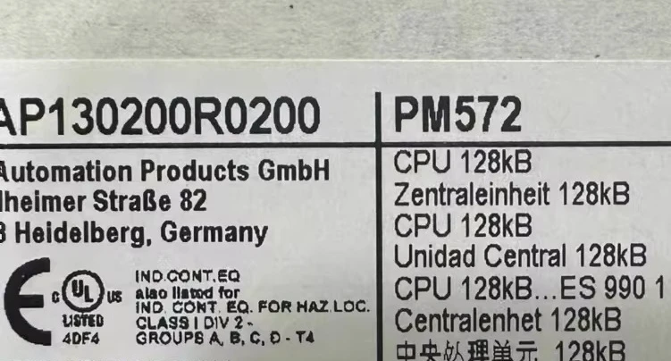 PM572 new 2026 PLC is in stock in large quantities