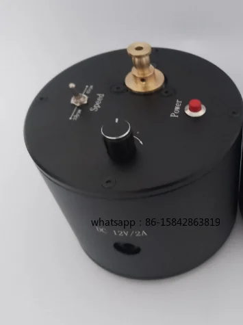 External Vinyl Tape Recorder Driver Motor Brushless Single Chip Microcontroller Controlled Speed Regulation with Professional